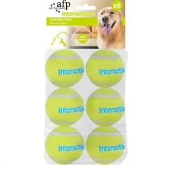 All For Paws Fetch N Treat Extrabollar 6,5 cm 6-pack