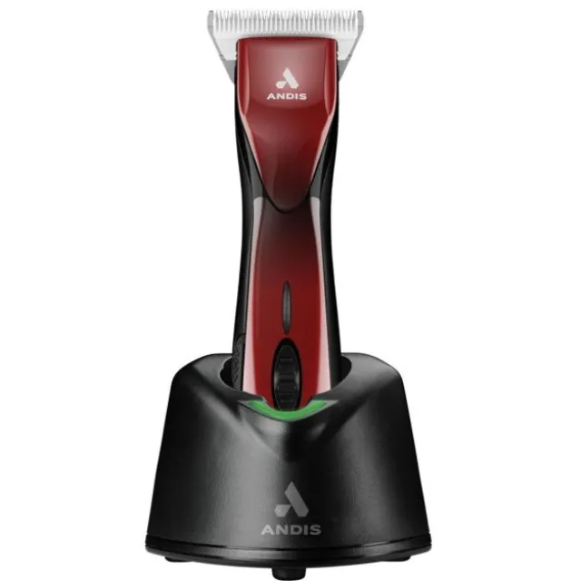 Andis Pulse ZR II Wide Klippmaskin Röd