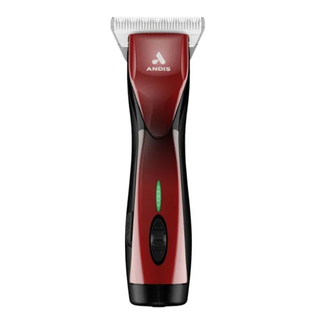 Andis Pulse ZR II Wide Klippmaskin Röd