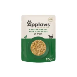 Applaws Cat Chicken & Asparagus in Broth 70 g