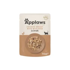 Applaws Cat Chicken & Wild Rice in Broth 70 g