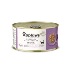 Applaws Cat Mackerel & Sardine in Broth 70 g