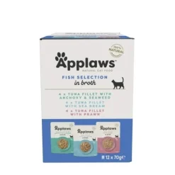 Applaws Cat Multipack Fish in Broth 12 x 70 g