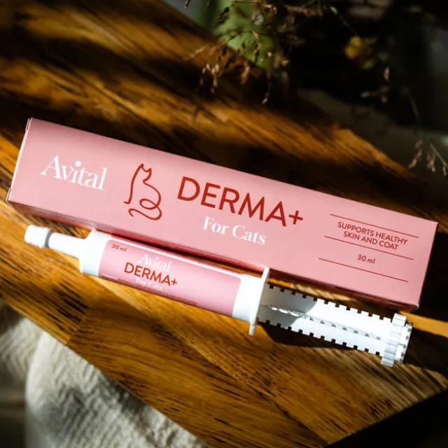 Avital Derma+ för Katt 30 ml