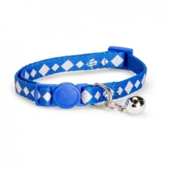 Basic Cat Reflective Check Halsband