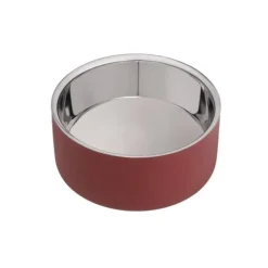 Basic DoubleWall Hundskål Röd 1200 ml