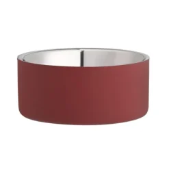 Basic DoubleWall Hundskål Röd 1200 ml