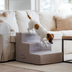 Basic Home Hundtrappa Beige