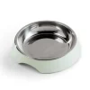Basic Meow Melamine Ripple Kattskål Mint