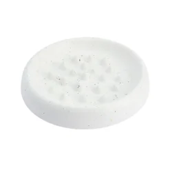 Basic Slow Feeder till Katt Vit Keramik 18,5 cm