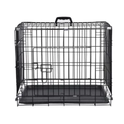 Basic Sturdy Hundbur Metall Svart
