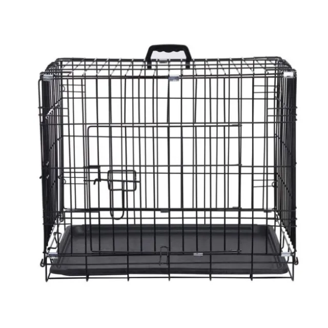 Basic Sturdy Hundbur Metall Svart