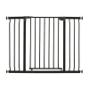 Basic Sturdy Hundgrind Bred Svart 76 x 99 - 105,5 cm