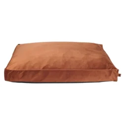 Basic WellB Velvet Ortopedisk Hundmadrass Roströd