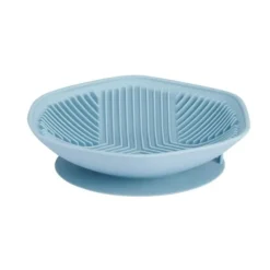 Basic Yummy Hundskål Slow Feeder Hexagon Blå