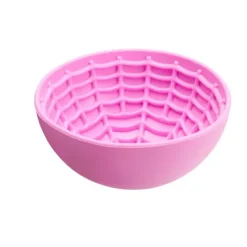 Basic Yummy Hundskål Slow Feeder Rosa