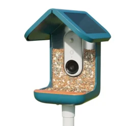 Bird Buddy Fågelmatare med Kamera Blå