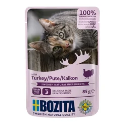 Bozita Bitar i Sås Kalkon 85 g