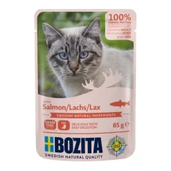 Bozita Bitar i Sås med Lax 85 g
