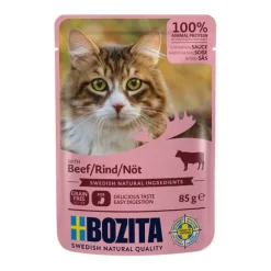 Bozita Bitar i Sås med Nötkött 85 g