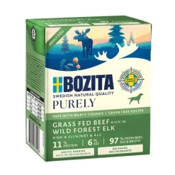 Bozita Dog Adult Purely Paté Älg 370 g