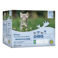 Bozita Kitten Multibox i Sås 12x85 g
