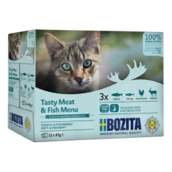 Bozita Multibox Kött & Fisk 12x85g