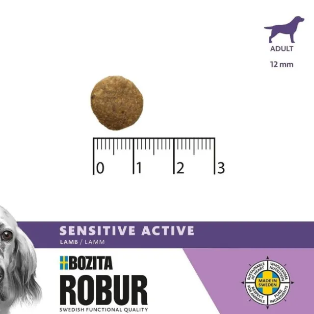 Bozita Robur Dog Adult Sensitive Active Lamm