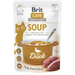 Brit Care Cat Soup Duck 75 g