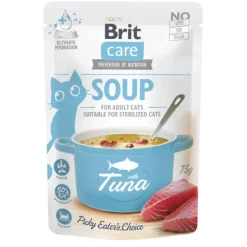 Brit Care Cat Soup Tuna 75 g