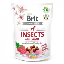 Brit Care Crunchy Snack Insects Lamb 200 g