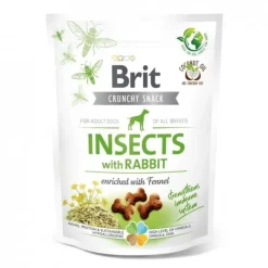 Brit Care Crunchy Snack Insects Rabbit 200 g