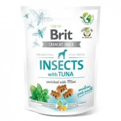 Brit Care Crunchy Snack Insects Tuna 200 g
