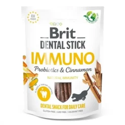 Brit Care Dental Stick Immuno Probiotics & Cinnamon 7-pack