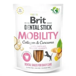 Brit Care Dental Stick Mobility Collagen & Curcuma 7-pack
