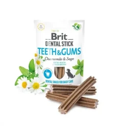 Brit Care Dental Stick Teeth & Gums Chamomile & Sage 7-pack