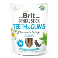 Brit Care Dental Stick Teeth & Gums Chamomile & Sage 7-pack
