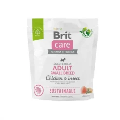 Brit Care Dog Adult Sustainable Small Breed Chicken & Insect