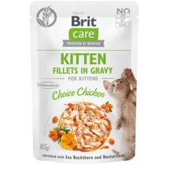 Brit Care Kitten Chicken in Gravy 85 g