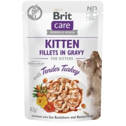 Brit Care Kitten Turkey in Gravy 85 g