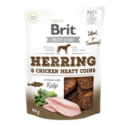 Brit Care Meaty Jerky Coins Herring 80 g