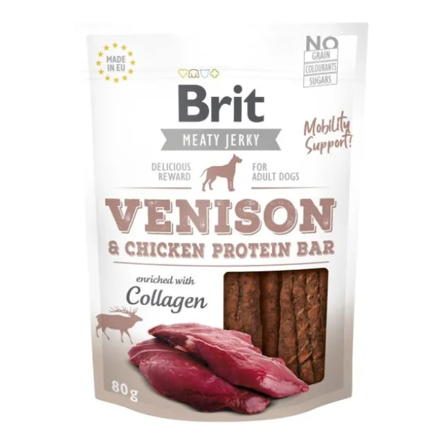 Brit Care Meaty Jerky Proteinbar Venison