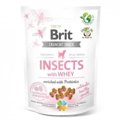 Brit Care Puppy Crunchy Snack Insects Whey 200 g