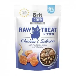 Brit Care Raw Treat Kitten Kyckling & Lax 40 g