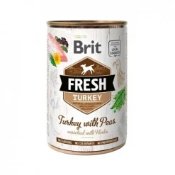 Brit Fresh Turkey with Peas 400 g