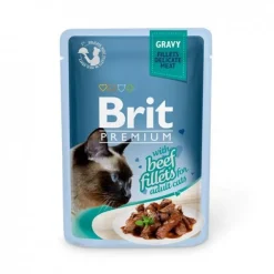 Brit Premium Beef Fillets in gravy 85 g