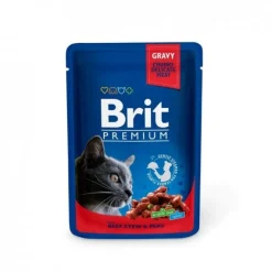 Brit Premium Beef Stew & Peas Chunks in gravy 100 g