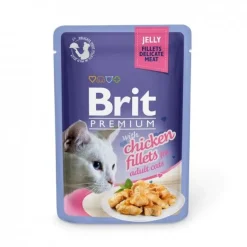 Brit Premium Cat Adult Chicken Fillets in Jelly 85 g