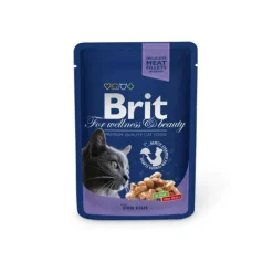 Brit Premium Cat Adult Cod Fish in Gravy 100 g
