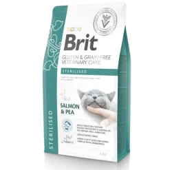 Brit Veterinary Diet Cat Grain Free Sterilised Salmon & Pea